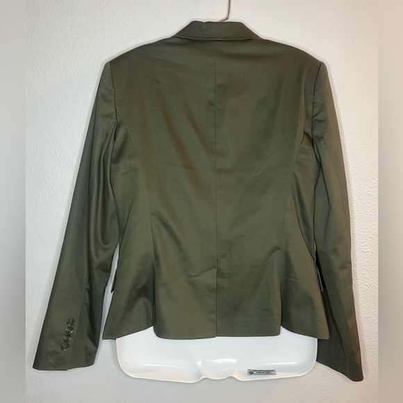 Worthington Olive Green Stretch Blazer Women’s Size 10 - Picture 6 of 6